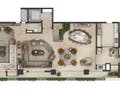 Planta 09 - 4 dorm 410m² - duplex - inferior