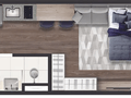 Planta 01 - 1 dorm 17m² - studio