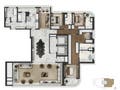 Planta 05 - 4 dorm 279,30m² - opção 1