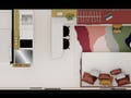 Planta 01 - 1 dorm 24,01m² - studio