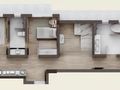 Planta 06 - 4 dorm 232m² - duplex - inferior