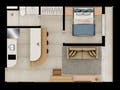 Planta 02 - 1 dorm 36,04m²