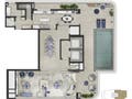 Planta 11 - 4 dorm 591,50m² - cobertura duplex - superior