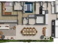 Planta 02 - 3 dorm 153m²