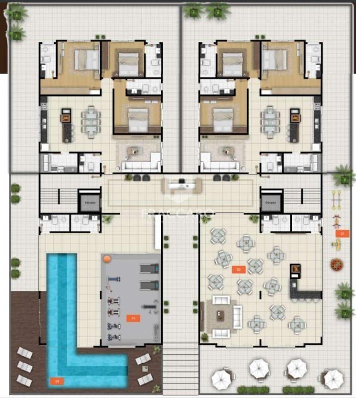 Apartamento à venda em Jardim Carvalho, Ponta Grossa — Portal Chave Fácil