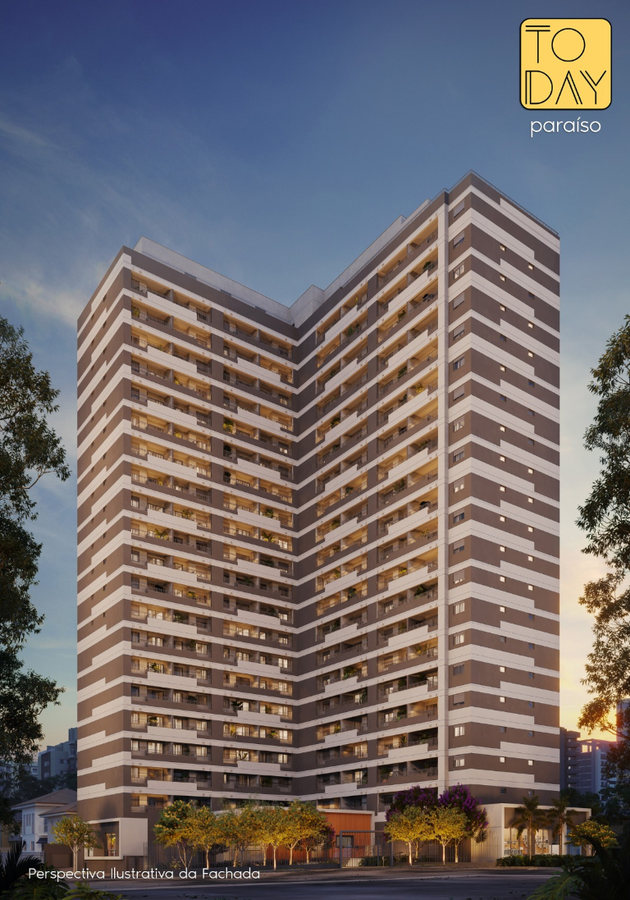 Today Paraíso - NR - Apartamento em Paraíso, São Paulo - à venda - PERENNIAL ASSESSORIA E SERVIÇOS LTDA EPP