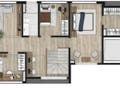 Planta 13 - 3 dorm 244m² - duplex - inferior