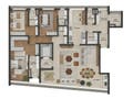Planta 01 - 3 dorm 200m²