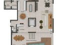 Planta 09 - 4 dorm 484m² - duplex - superior