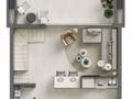 Planta 25 - 2 dorm 93m2 - duplex - inferior