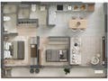 Planta 24 - 2 dorm 71m2 - opcao
