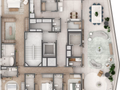 Planta 07 - 4 dorm 322m² - garden