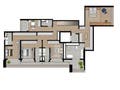 Planta 06 - 4 dorm 410m² - cobertura duplex - inferior