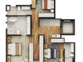 Planta 04 - 3 dorm 213,31m² - duplex - superior