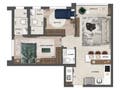 Planta 05 - 2 dorm 62m²
