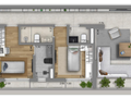 Planta 05 - 3 dorm 133 23m²