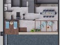 Planta 06 - 4 dorm 676,05m² - pavimento superior