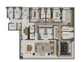 Planta 03 - 4 dorm 293m² - opção 02