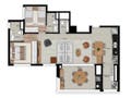 Planta 04 - 2 dorm 95m² - opção