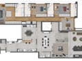 Planta 01 - 4 dorm 234m²