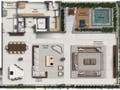 Planta 16 - 4 dorm 562m² - cobertura duplex - superior