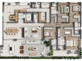 Planta 07 - 4 dorm 284m²