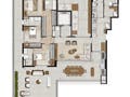 Planta 04 - 3 dorm 295m² - garden