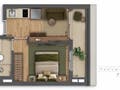 Planta 04 - 1 dorm 29,05m²