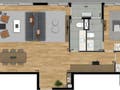 Planta 09 - 2 dorm 125 79m² - opção
