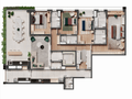Planta 05 - 4 dorm 183m²