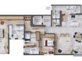 Planta 03 - 3 dorm 126m²