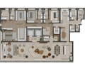 Planta 05 - 3 dorm 373m² - opção