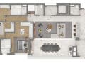 Planta 06 - 3 dorm 155m² - opção 1