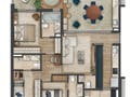 Planta baixa - 1800 Oscar Pinheiros - Residencial - Cobertura em Pinheiros, São Paulo - à venda - Italiana Consultoria de Imóveis