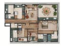 Planta baixa - 1800 Oscar Pinheiros - Residencial - Cobertura em Pinheiros, São Paulo - à venda - Italiana Consultoria de Imóveis