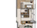 Planta 05 - 3 dorm 98m²