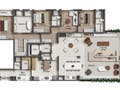 Planta 06 - 3 dorm 241m² - opção 3