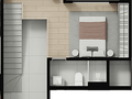 Planta 03 - 1 dorm 63,71m² - loft - superior