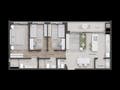 Planta 01 - 3 dorm 91,62m²