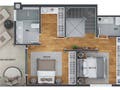 Planta 09 - 2 dorm 163m² - cobertura duplex - superior