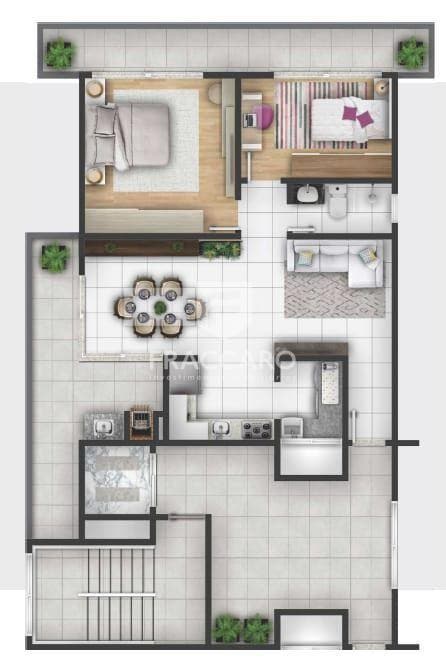 Apartamento à venda em Oficinas, Ponta Grossa — Portal Chave Fácil