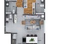 Planta 02 - 2 dorm 89m²