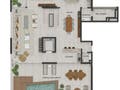 Planta 11 - 4 dorm 536m² - duplex - superior
