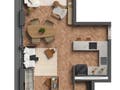 Planta 07 - 1 dorm 79m² - opção