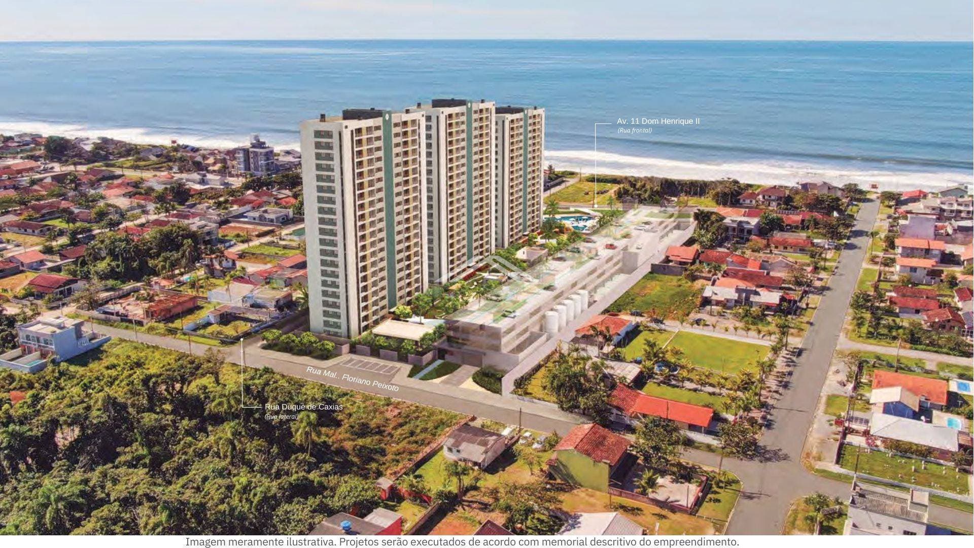 Barra Home Resort - Apartamento com 2 e 3 Quartos com suíte à Venda, Barra do Sai - Itapoá SC - Apartamento em Barra do Sai, Itapoá - à venda - Imobiliária Sperandio