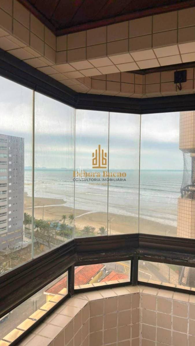 FRENTE MAR APTO 1 DORMITÓRIO, GARAGEM VISTA LINDA SL JOGOS - Apartamento em Maracanã, Praia Grande - à venda - DEBORA BUENO CONSULTORIA IMOBILIÁRIA