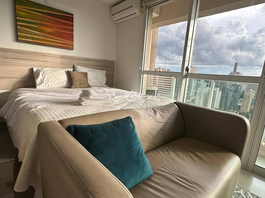Apartamento com 1 quarto para Locação, Brooklin Paulista - São Paulo — foto 2