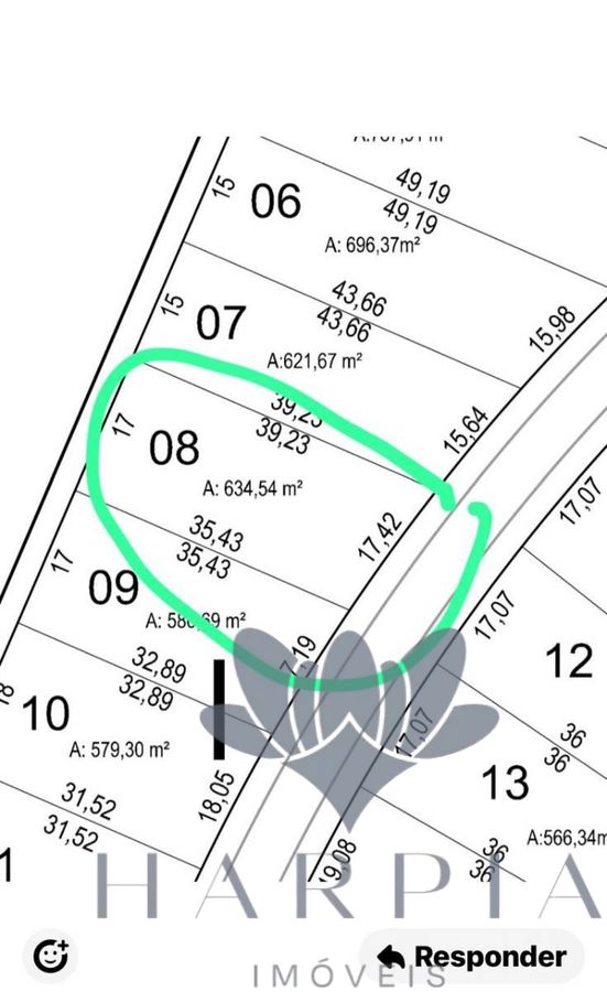 Terreno, 635 m² - Foto 1
