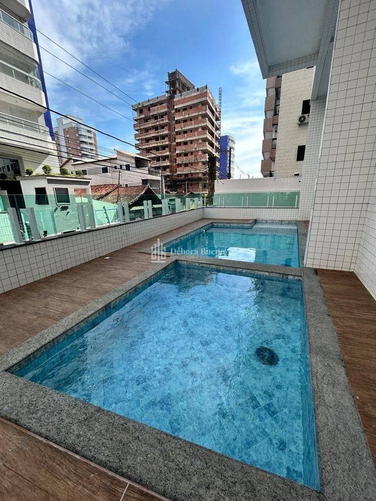 VISTA MAR !!! ENTRADA DE 260MIL PERTO DA PRAIA 2 DORM 1 SUITE 2 VAGAS - Apartamento em Aviação, Praia Grande - à venda - DEBORA BUENO CONSULTORIA IMOBILIÁRIA