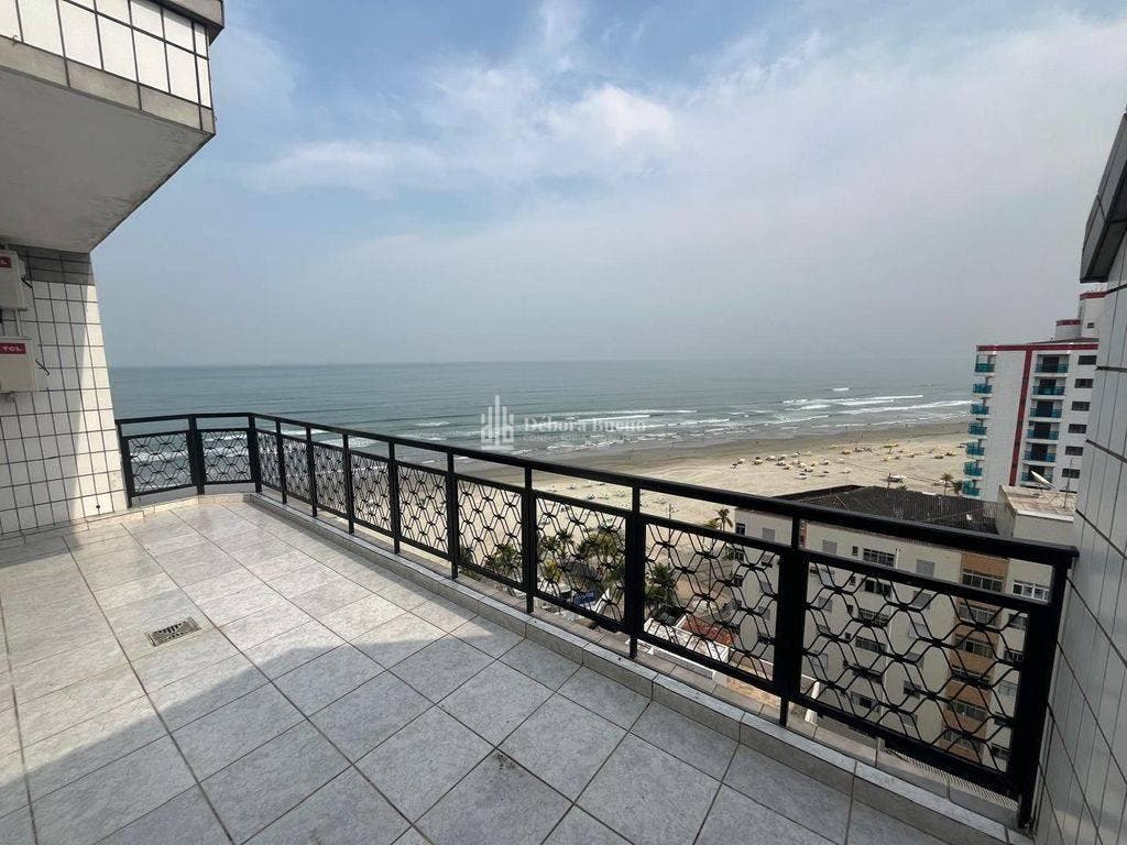 COBERTURA, LINDA VISTA MAR, Tupi, 3 dorm, 1 suíte, 1vaga, R$ 880 mil, ac banco - Cobertura em Vila Assunção, Praia Grande - à venda - DEBORA BUENO CONSULTORIA IMOBILIÁRIA